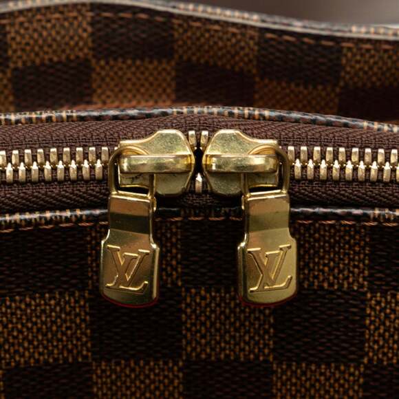 LOUIS VUITTON Brown Damier Leather Bag - Picture 7 of 11